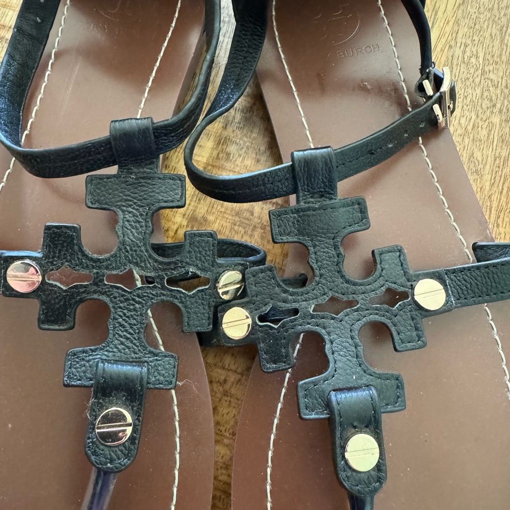 Tory Burch Black Sandals